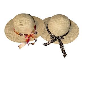 These Two Straw Hats Block Sun, Bad Hair, and Make Boring Beach Days History!